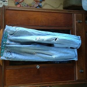 Levi's 501 30x30 distressed jeans